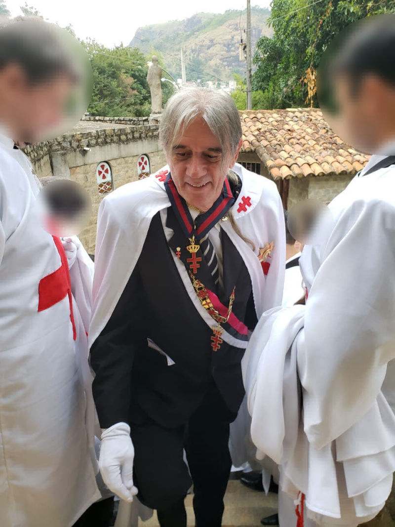 Cérémonie templière d'Armement au Brésil, juin 2019